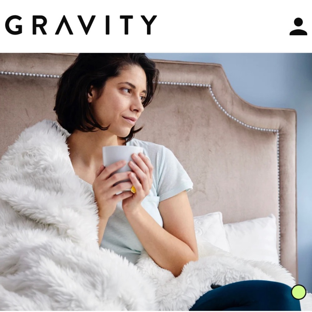 ❌SOLD❌ NWT Gravity Brand Faux Fur Duvet Cover - White